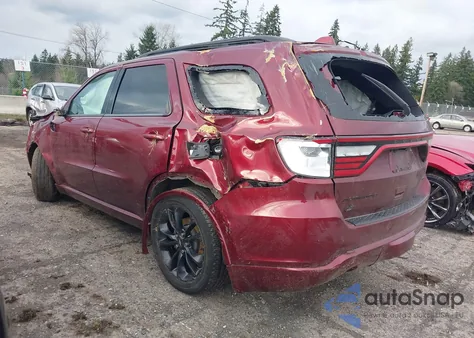 2021 Dodge Durango Gt Plus Awd from USA, damaged, VIN 1C4RDJDG6MC750743